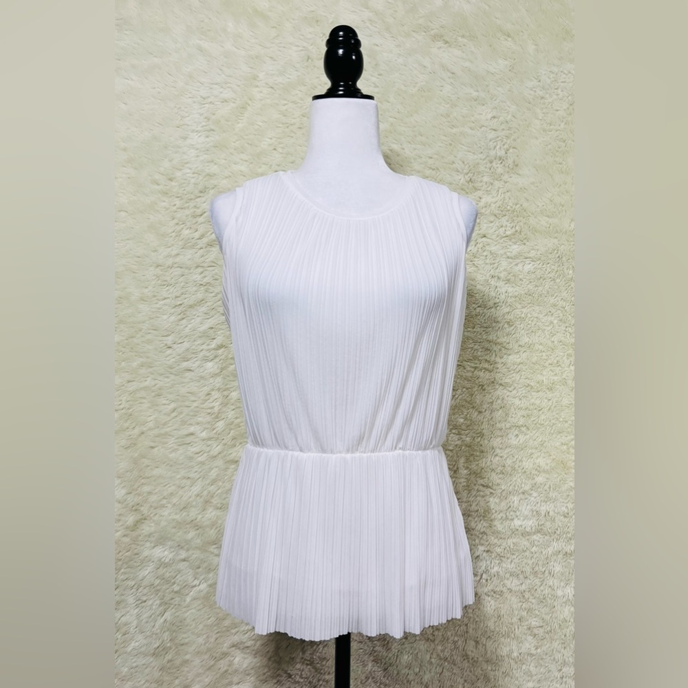 Hugo Boss Emirna Pleated Sleeveless Top